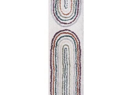 Moodi Shaggy Multicolour Raincat Rug