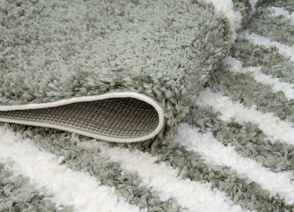 Moodi Shaggy Green Reverie Rug