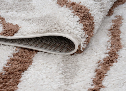 Moodi Shaggy Cream/Terra Savara Rug