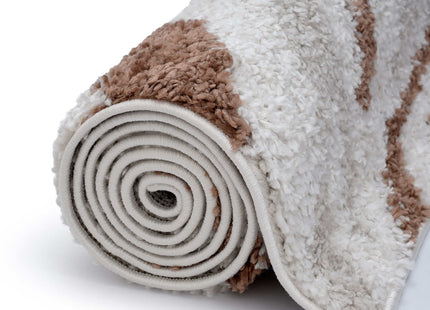 Moodi Shaggy Cream/Terra Savara Rug
