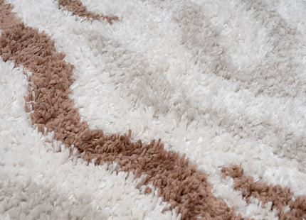 Moodi Shaggy Cream/Terra Savara Rug