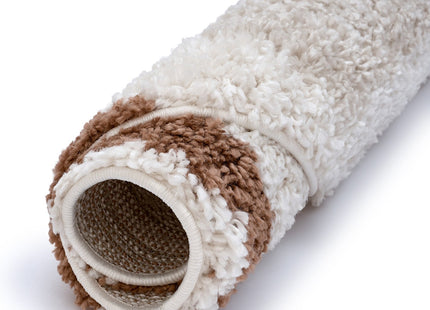Moodi Shaggy Cream/Terra Slatefern Rug