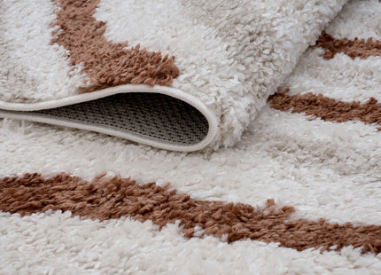 Moodi Shaggy Cream/Terra Sunhaze Rug