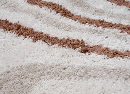 Moodi Shaggy Cream/Terra Sunhaze Rug