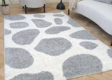 Moodi Shaggy Grey Tarn Rug