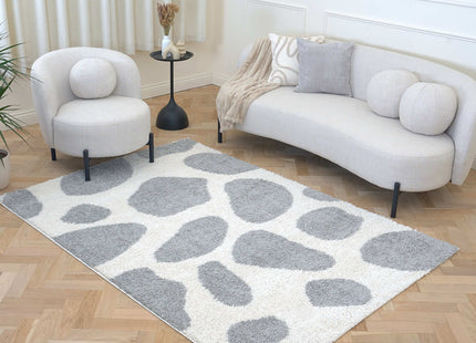 Moodi Shaggy Grey Tarn Rug