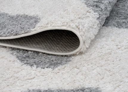 Moodi Shaggy Grey Tarn Rug