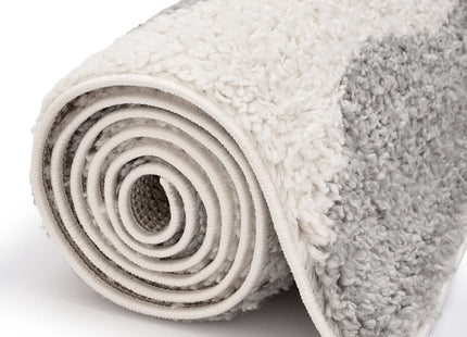 Moodi Shaggy Grey Tarn Rug