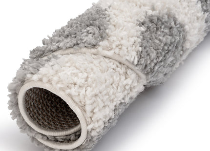 Moodi Shaggy Grey Tarn Rug