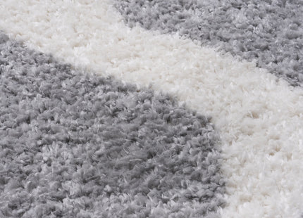 Moodi Shaggy Grey Tarn Rug