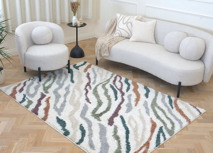 Moodi Shaggy Multicolour Tidecrest Rug