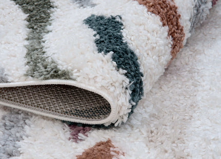 Moodi Shaggy Multicolour Tidecrest Rug