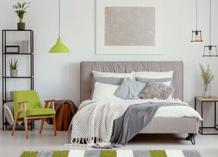 Myshaggy Geometric Green Rug