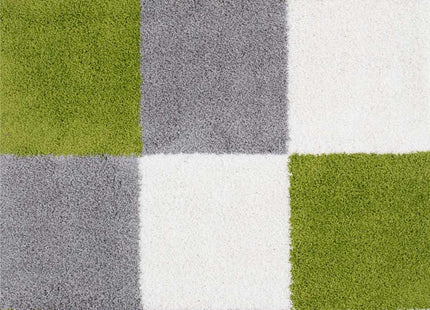 Myshaggy Geometric Green Rug