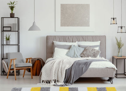 Myshaggy Geometric Yellow Rug