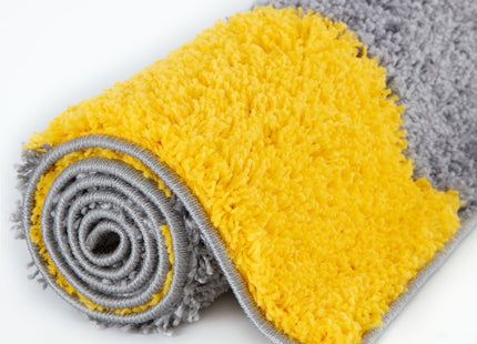 Myshaggy Geometric Yellow Rug