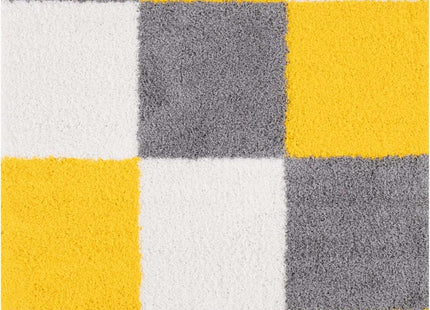 Myshaggy Geometric Yellow Rug