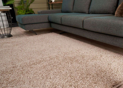 Myshaggy Solid Beige Rug