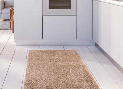 Myshaggy Solid Beige Rug