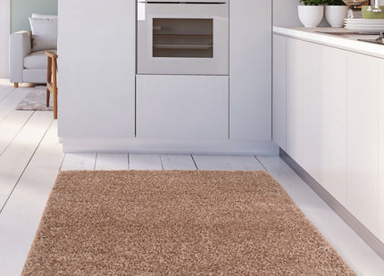 Myshaggy Solid Beige Rug