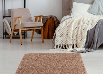Myshaggy Solid Beige Rug