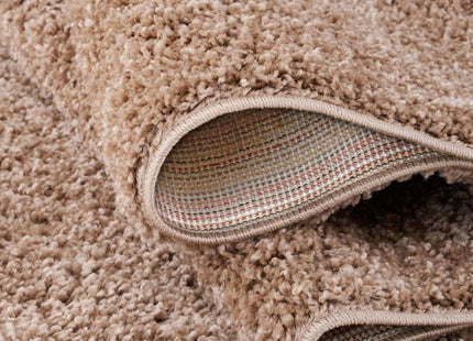Myshaggy Solid Beige Rug