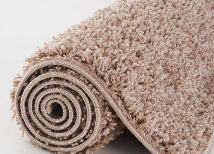 Myshaggy Solid Beige Rug