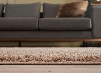 Myshaggy Solid Beige Rug