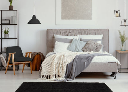 Myshaggy Solid Black Rug