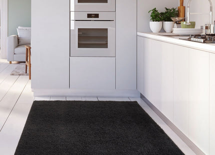 Myshaggy Solid Black Rug