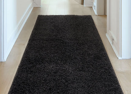 Myshaggy Solid Black Rug