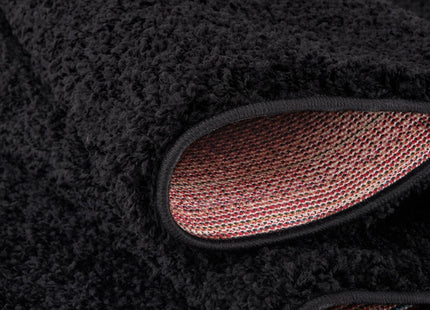 Myshaggy Solid Black Rug