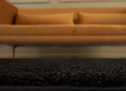 Myshaggy Solid Black Rug