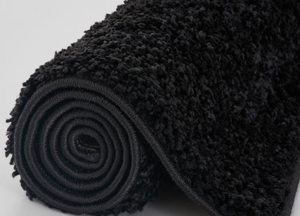 Myshaggy Solid Black Rug