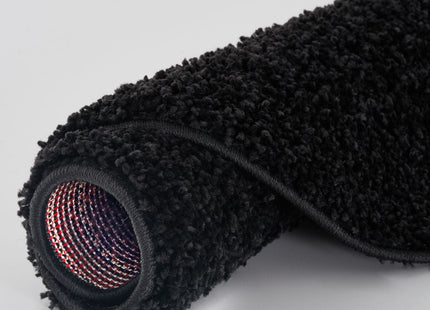 Myshaggy Solid Black Rug