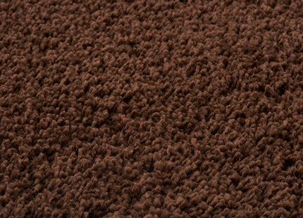 Myshaggy Solid Brown Rug