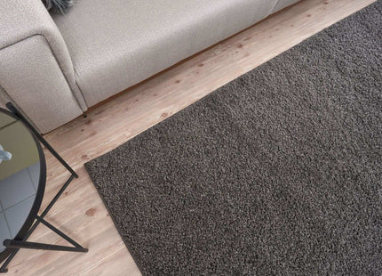 Myshaggy Solid Dark Grey Rug