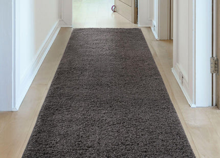 Myshaggy Solid Dark Grey Rug