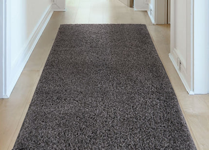 Myshaggy Solid Dark Grey Rug