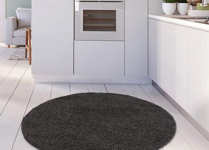 Myshaggy Solid Dark Grey Rug