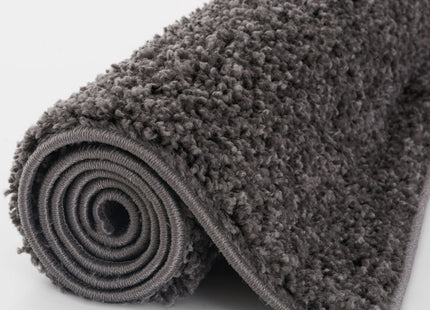 Myshaggy Solid Dark Grey Rug