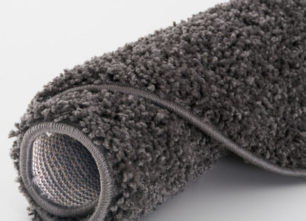 Myshaggy Solid Dark Grey Rug