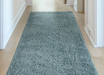 Myshaggy Solid Duck Egg Blue Rug