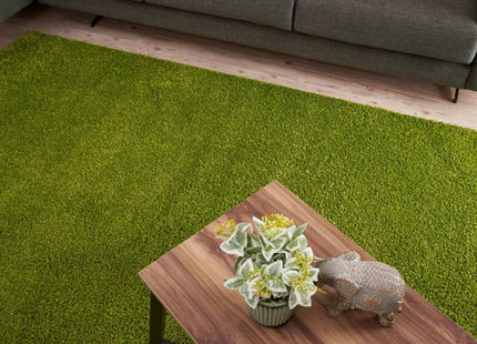 Myshaggy Solid Green Rug