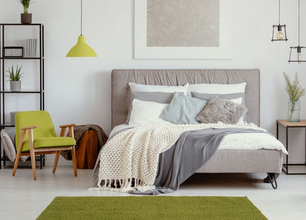 Myshaggy Solid Green Rug