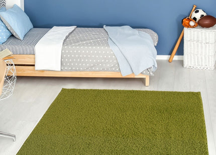 Myshaggy Solid Green Rug