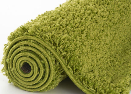 Myshaggy Solid Green Rug