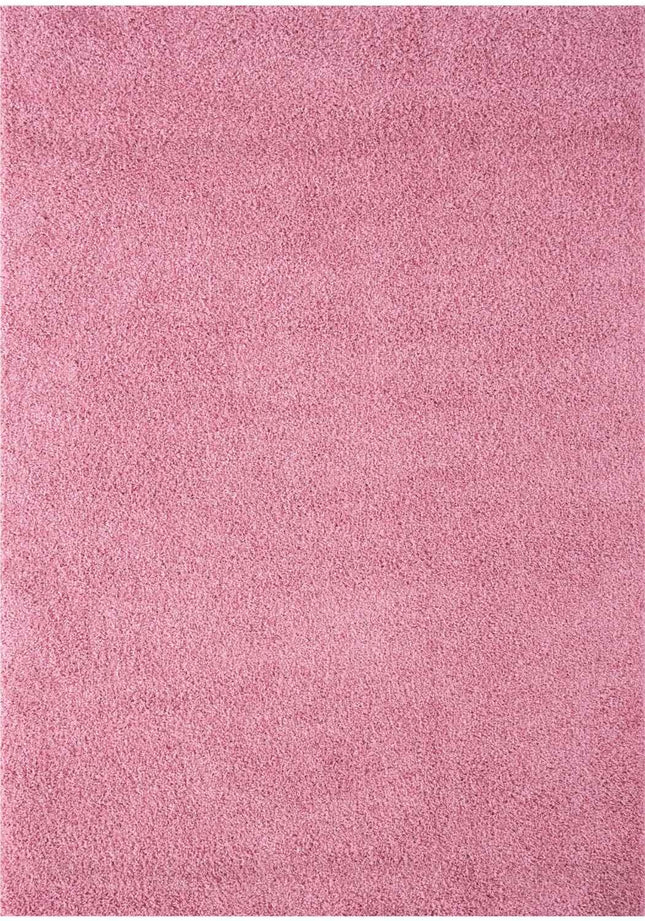 Myshaggy Solid Pink Rug