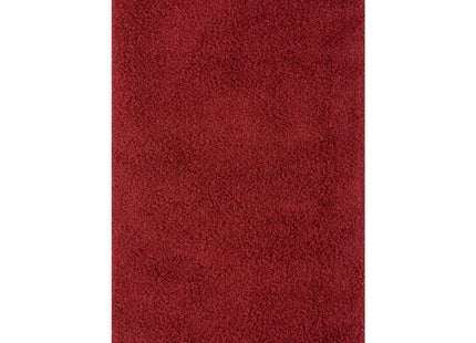 Myshaggy Solid Red Rug