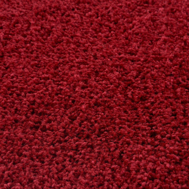 Myshaggy Solid Red Rug